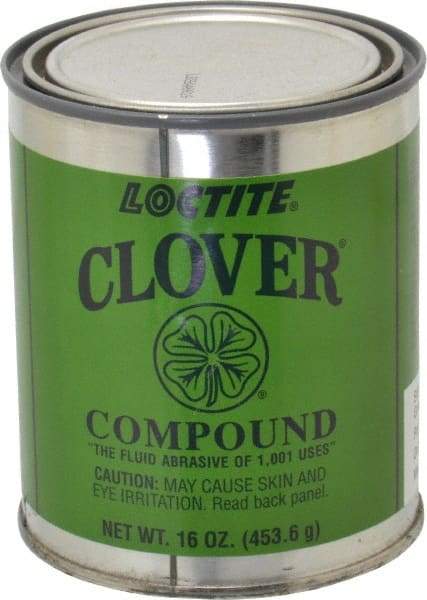 Loctite - 1 Lb Grease Compound - Compound Grade Very Fine, Grade C, 220 Grit, Black & Gray, Use on General Purpose - Eagle Tool & Supply