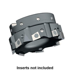 Kennametal - 3 Inserts, 50mm Cut Diam, 22mm Arbor Diam, 9.5mm Max Depth of Cut, Indexable Square-Shoulder Face Mill - 0/90° Lead Angle, 40mm High, BGHX 15L5... Insert Compatibility, Series Fix-Perfect - Eagle Tool & Supply