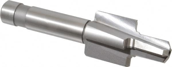 Made in USA - 1/2-20" Port, 0.95" Spotface Diam, 5/16" Tube Outside Diam, Reamer Pilot, Straight Shank, High Speed Steel Porting Tool - Eagle Tool & Supply