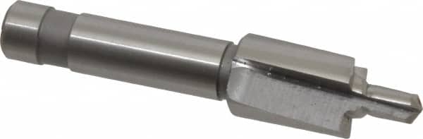 Made in USA - 5/16-24" Port, 0.692" Spotface Diam, 1/8" Tube Outside Diam, Reamer Pilot, Straight Shank, High Speed Steel Porting Tool - Eagle Tool & Supply