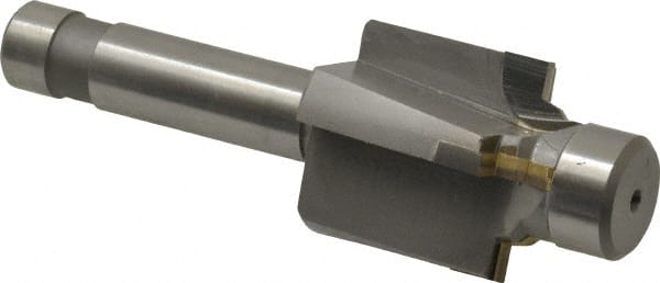 Made in USA - 3/4-16" Port, 1.208" Spotface Diam, 1/2" Tube Outside Diam, Plain Pilot, Straight Shank, Carbide Tipped Porting Tool - Eagle Tool & Supply