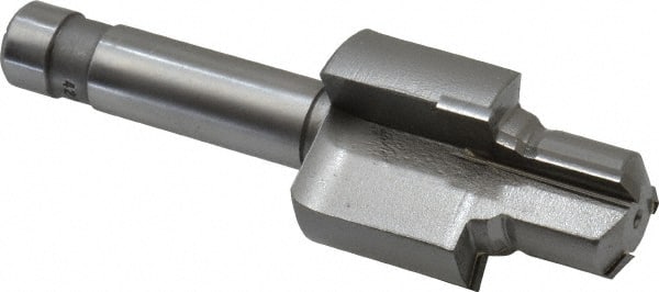 Made in USA - 3/4-16" Port, 1.208" Spotface Diam, 1/2" Tube Outside Diam, Reamer Pilot, Straight Shank, Carbide Tipped Porting Tool - Eagle Tool & Supply