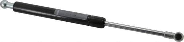 Value Collection - 0.32" Rod Diam, 0.75" Tube Diam, 90 Lb Capacity, Fixed Force Gas Spring - 11.9" Extended Length, 3.5" Stroke Length, Metal Socket, Black Nitride Piston - Eagle Tool & Supply