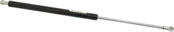 Value Collection - 0.32" Rod Diam, 0.75" Tube Diam, 20 Lb Capacity, Fixed Force Gas Spring - 19.63" Extended Length, 7" Stroke Length, Metal Socket, Black Nitride Piston - Eagle Tool & Supply