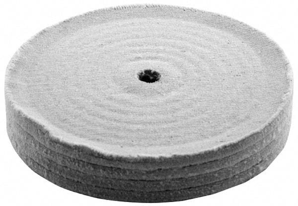 Divine Brothers - 12" Diam x 2" Thick Unmounted Buffing Wheel - Polishing Wheel, 3/4" Arbor Hole - Eagle Tool & Supply