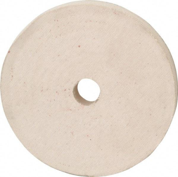Divine Brothers - 8" Diam x 1" Thick Unmounted Buffing Wheel - Polishing Wheel, 1-1/4" Arbor Hole - Eagle Tool & Supply