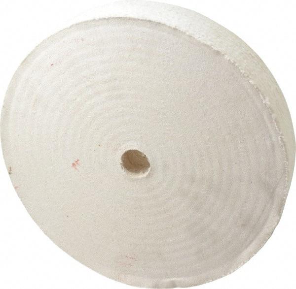 Divine Brothers - 12" Diam x 2" Thick Unmounted Buffing Wheel - Polishing Wheel, 1-1/4" Arbor Hole - Eagle Tool & Supply