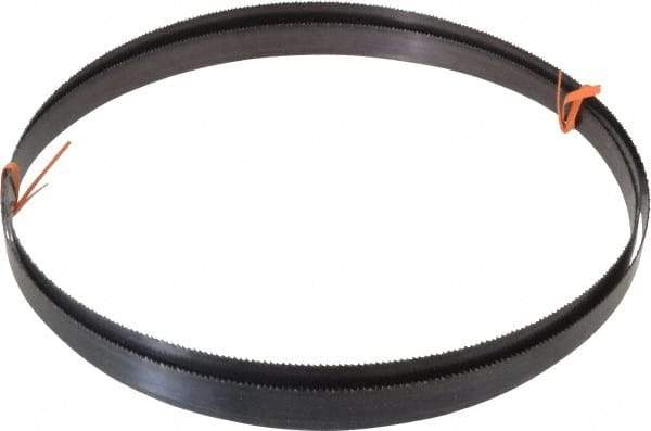 Disston - 10 TPI, 10' Long x 3/4" Wide x 0.032" Thick, Welded Band Saw Blade - Carbon Steel, Toothed Edge, Raker Tooth Set, Flexible Back, Contour Cutting - Eagle Tool & Supply