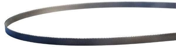 Lenox - 10 to 14 TPI, 9' 7" Long x 3/8" Wide x 0.025" Thick, Welded Band Saw Blade - Bi-Metal, Toothed Edge, Raker Tooth Set, Flexible Back, Contour Cutting - Eagle Tool & Supply