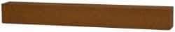 Norton - 6" Long x 3/4" Wide x 3/4" Thick, Aluminum Oxide Sharpening Stone - Square, Medium Grade - Eagle Tool & Supply