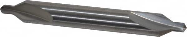 M.A. Ford - #3 Plain Cut 60° Incl Angle Solid Carbide Combo Drill & Countersink - Eagle Tool & Supply