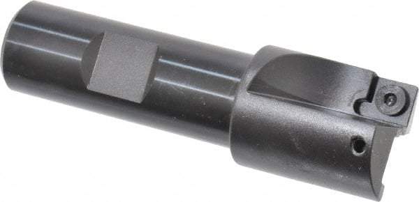 Kennametal - 1" Cut Diam, 8.64mm Max Depth of Cut, 3/4" Shank Diam, 3-1/4" OAL, Indexable Square Shoulder End Mill - SPEB 322 Inserts, Cylindrical Shank, 0° Lead Angle - Eagle Tool & Supply