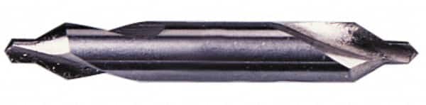 Interstate - #8 Plain Cut 60° Incl Angle Cobalt Combo Drill & Countersink - Eagle Tool & Supply