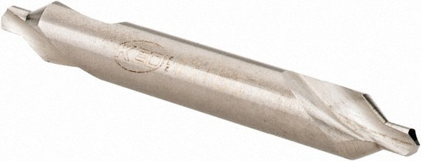 Keo - #3 Plain Cut 60° Incl Angle High Speed Steel Combo Drill & Countersink - Eagle Tool & Supply