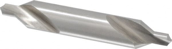 Interstate - #6 Plain Cut 60° Incl Angle Cobalt Combo Drill & Countersink - Eagle Tool & Supply