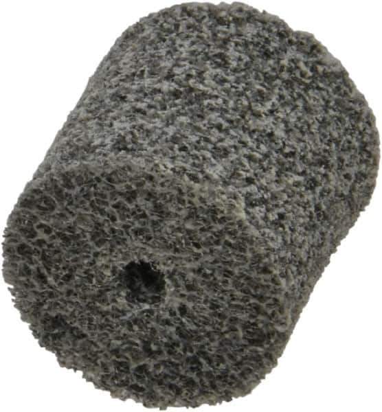 3M - 1" Diam, 1" Face Width, 3/16" Center Hole, Medium Grade, Aluminum Oxide Deburring Wheel - Unitized, Soft Density 2 Grade, 25,100 RPM - Eagle Tool & Supply