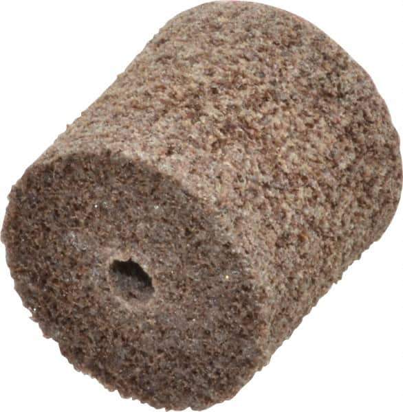 3M - 1" Diam, 1" Face Width, 3/16" Center Hole, Medium Grade, Aluminum Oxide Deburring Wheel - Unitized, Hard Density 8 Grade, 35,100 RPM - Eagle Tool & Supply