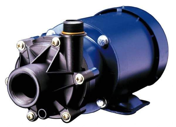 Finish Thompson - 1 HP, 28 Working PSI, 65 Shut Off Feet, Polypropylene Magnetic Drive Pump - 1 Phase, 6 Amps - Eagle Tool & Supply
