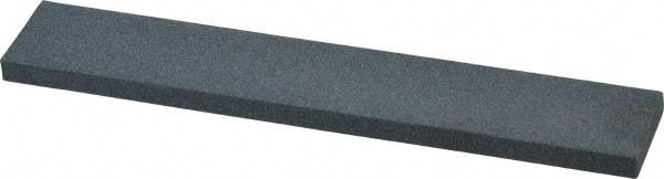 Made in USA - 150 Grit Aluminum Oxide Rectangular Polishing Stone - Very Fine Grade, 1" Wide x 6" Long x 1/4" Thick - Eagle Tool & Supply