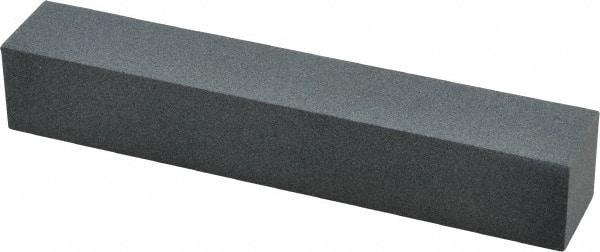 Made in USA - 150 Grit Aluminum Oxide Square Polishing Stone - Very Fine Grade, 1" Wide x 6" Long x 1" Thick - Eagle Tool & Supply