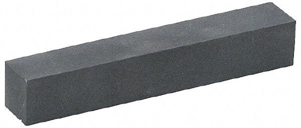 Value Collection - 220 Grit Silicon Carbide Rectangular Polishing Stone - Very Fine Grade, 1/4" Wide x 6" Long x 1/16" Thick - Eagle Tool & Supply