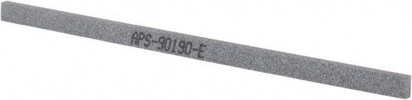Value Collection - 180 Grit Silicon Carbide Rectangular Polishing Stone - Very Fine Grade, 1/4" Wide x 6" Long x 1/8" Thick - Eagle Tool & Supply