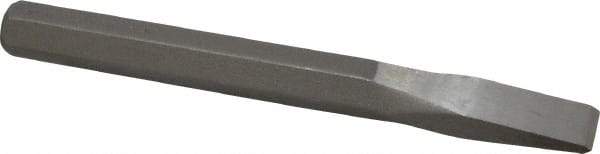 Blackhawk by Proto - 7" OAL x 3/4" Blade Width Cold Chisel - 3/4" Tip, 5/8" Stock, Alloy Steel Handle - Eagle Tool & Supply