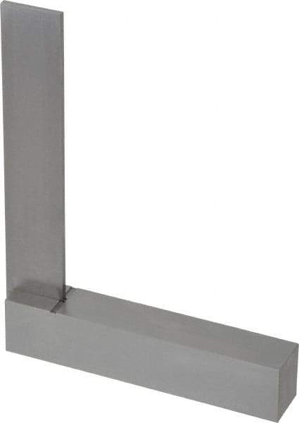 Value Collection - 4" Blade Length, 3" Base Length Square - 0.0006" Accuracy - Eagle Tool & Supply