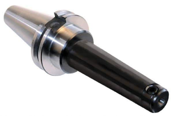 Collis Tool - CAT50 Taper Shank 1/2" Hole End Mill Holder/Adapter - 7/8" Nose Diam, 12" Projection - Exact Industrial Supply