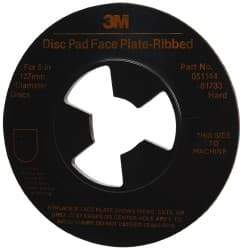 3M - Abrasive Disc Face Plate - 12,000 RPM - Eagle Tool & Supply