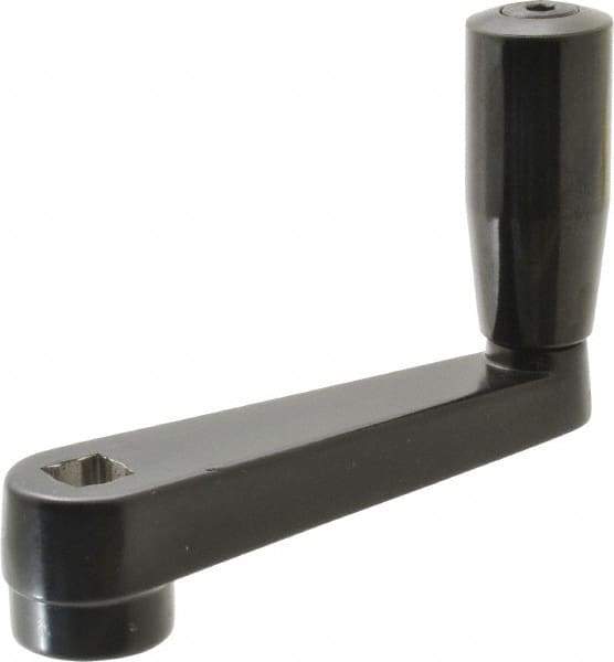 Gibraltar - Revolving Crank Handle - 3/8" Square Bore, Plastic/Aluminum - Eagle Tool & Supply