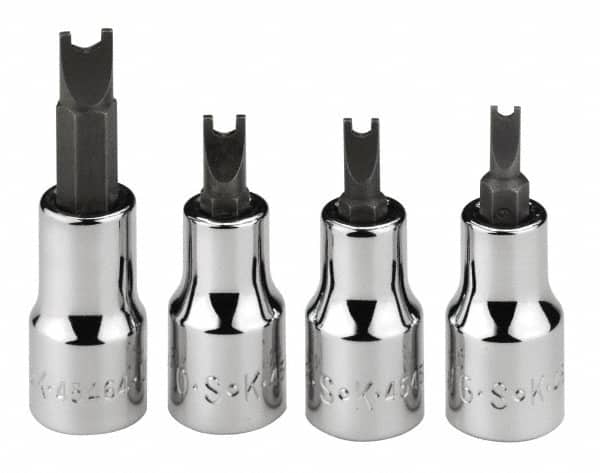 SK - 3/8" Drive #10 Point Spanner Bit - Eagle Tool & Supply