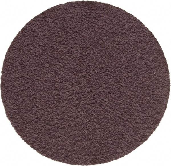3M - 1-1/2" Diam, 80 Grit Aluminum Oxide Adhesive PSA Disc - Medium Grade, X Weighted Cloth Backing, For Bench Top Motors, Random Orbital Sanders - Eagle Tool & Supply