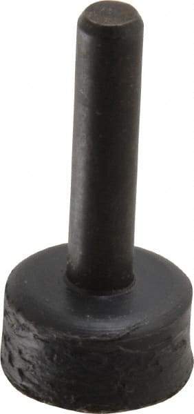 3M - 3/4" Diam Adhesive/PSA Disc Backing Pad - 1/4" Shank Diam, Medium Density, 20,000 RPM - Eagle Tool & Supply