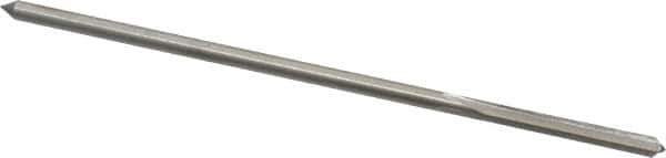 Interstate - 0.117" High Speed Steel 4 Flute Chucking Reamer - Straight Flute, Straight Shank - Eagle Tool & Supply