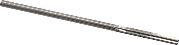 Interstate - 0.193" High Speed Steel 6 Flute Chucking Reamer - Straight Flute, 0.186" Straight Shank - Eagle Tool & Supply