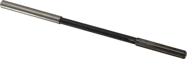 Interstate - 0.26" High Speed Steel 6 Flute Chucking Reamer - Straight Flute, 1/4" Straight Shank - Eagle Tool & Supply