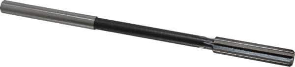 Interstate - 0.342" High Speed Steel 6 Flute Chucking Reamer - Straight Flute, 0.2792" Straight Shank - Eagle Tool & Supply