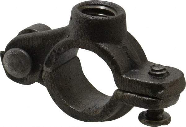 Empire - 3/8" Pipe, 3/8" Rod, Malleable Iron Split Ring Hanger - Black, 180 Lb Capacity - Eagle Tool & Supply