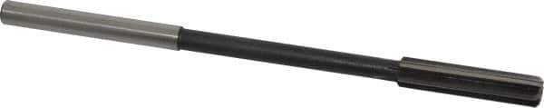 Interstate - Letter R High Speed Steel Chucking Reamer - Straight Flute, 0.2792" Straight Shank, 1-1/2" Flute Length, 6" OAL - Eagle Tool & Supply
