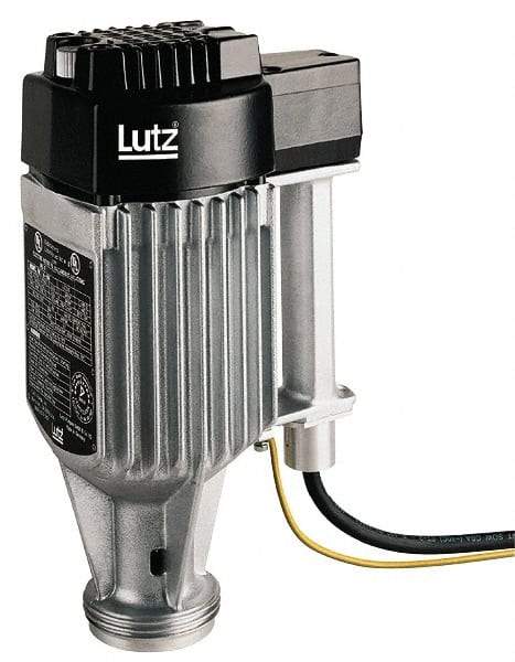 Lutz Pumps - 0.4 HP, Explosion Proof Drum Pump Motor - For Use With All Lutz Pump Tubes, 120 Volt - Eagle Tool & Supply