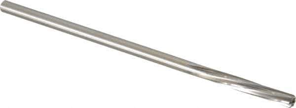 Made in USA - 15/64" High Speed Steel 6 Flute Chucking Reamer - Spiral Flute, 0.2265" Straight Shank, 1-1/2" Flute Length, 6" OAL - Eagle Tool & Supply