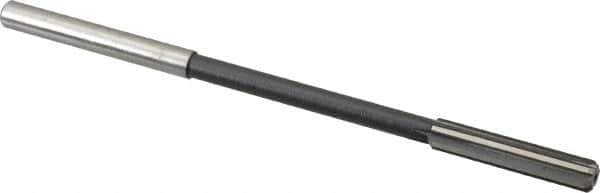 Interstate - 0.3105" High Speed Steel Chucking Reamer - Straight Flute, 0.2792" Straight Shank, 1-1/2" Flute Length, 6" OAL - Eagle Tool & Supply