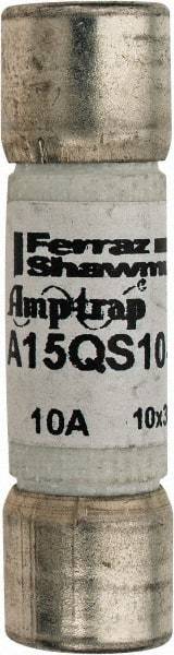 Ferraz Shawmut - 150 VAC/VDC, 10 Amp, Fast-Acting Semiconductor/High Speed Fuse - Clip Mount, 1-1/2" OAL, 100 at AC, 50 at DC kA Rating, 13/32" Diam - Eagle Tool & Supply