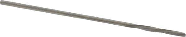 Magafor - #65 Solid Carbide 4 Flute Chucking Reamer - Spiral Flute, 0.035" Straight Shank, 9/32" Flute Length, 1-5/16" OAL - Eagle Tool & Supply