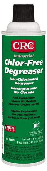 CRC - 20 oz Aerosol Cleaner/Degreaser - Aerosol, Unscented - Eagle Tool & Supply