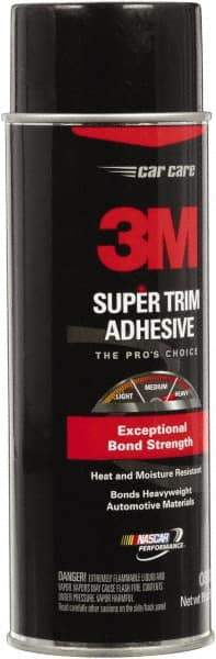 3M - 19 oz Aerosol Yellow Spray Adhesive - High Tack, 180°F Heat Resistance - Eagle Tool & Supply