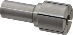 Dunham - 1/2 to 1-1/4" Grip, 1-1/4" Face Diam, 1" Body Length, Ledloy, Expanding Lathe Mandrel - Straight Shank, 3/4" Shank Diam - Eagle Tool & Supply