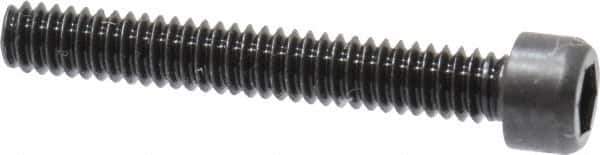Value Collection - #2-56 UNC Hex Socket Drive, Socket Cap Screw - Alloy Steel, Black Oxide Finish, Fully Threaded, 5/8" Length Under Head - Eagle Tool & Supply