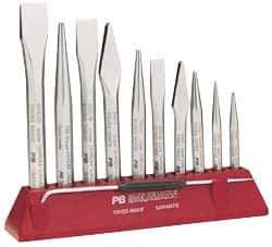 Value Collection - 5-1/8" OAL x 13/64" Blade Width Cross Chisel - 25/64" Stock - Eagle Tool & Supply